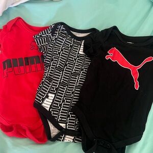 Puma and champion onesies